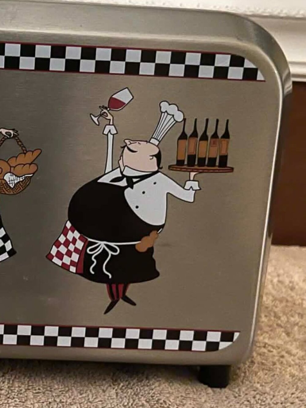 whimsical "bistro" toaster - Picture 3 of 7